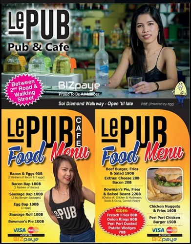 Le Pub Bar & Restaurant - Walking Street Pattaya